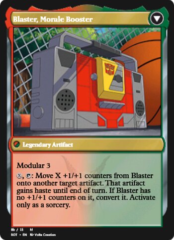 Blaster, Combat DJ