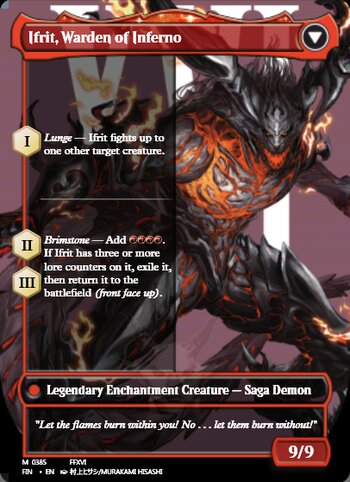 Clive, Ifrit's Dominant