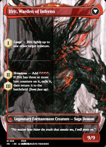 Clive, Ifrit's Dominant
