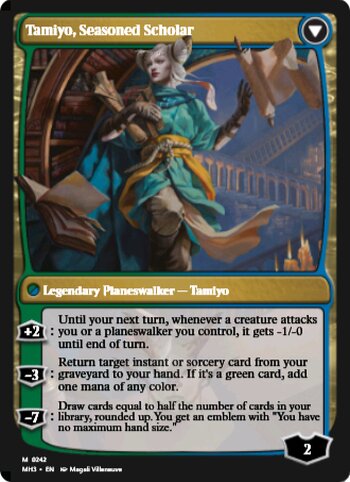Tamiyo, Inquisitive Student