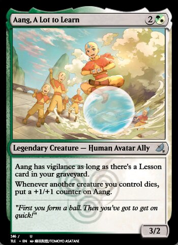 Aang, A Lot to Learn