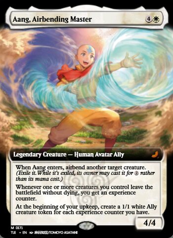 Aang, Airbending Master