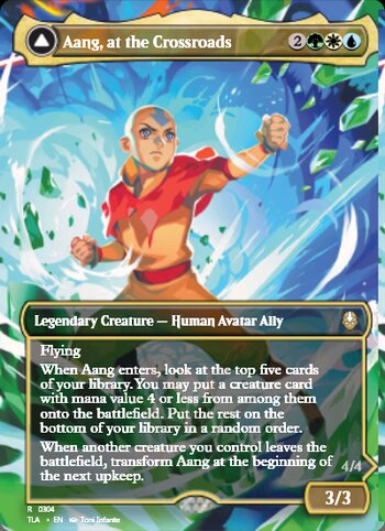 Aang, at the Crossroads