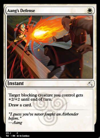 Aang's Defense