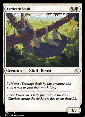 Aardvark Sloth