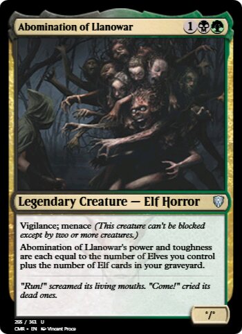 Abomination of Llanowar