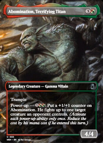Abomination, Terrifying Titan