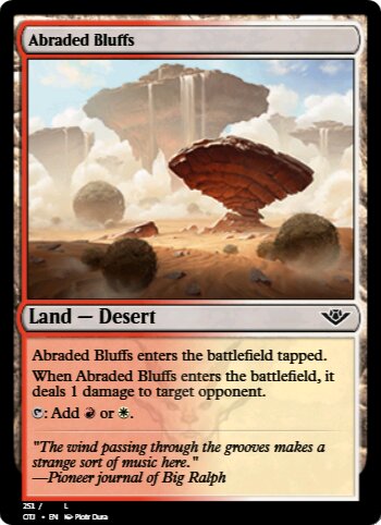 Abraded Bluffs