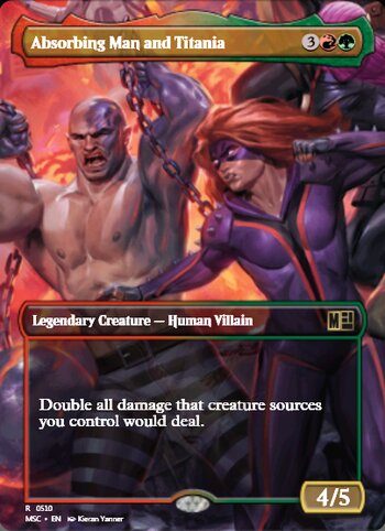 Absorbing Man and Titania