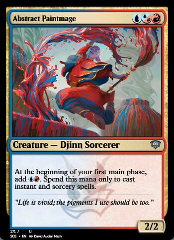 Abstract Paintmage