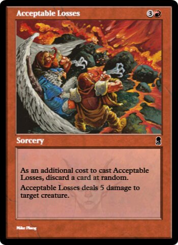 Acceptable Losses