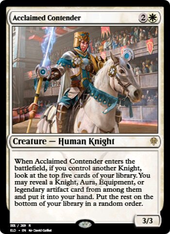 Acclaimed Contender