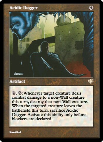 Acidic Dagger