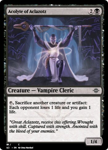 Acolyte of Aclazotz
