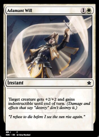 Adamant Will