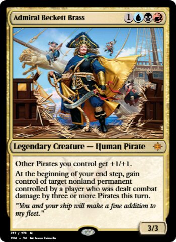 Admiral Beckett Brass