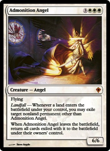 Admonition Angel
