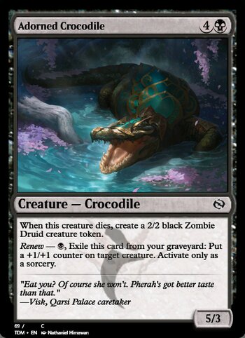 Adorned Crocodile