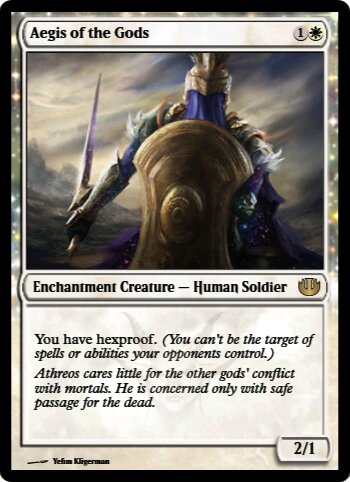 Magic The Gathering – Aegis Of The Gods (Egida Degli Dei) – Rara – Set Journey Into Nyx (JOU)
