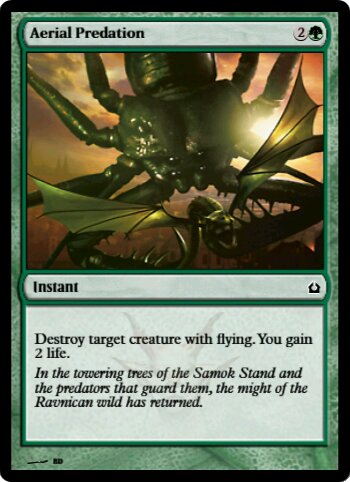 Aerial Predation