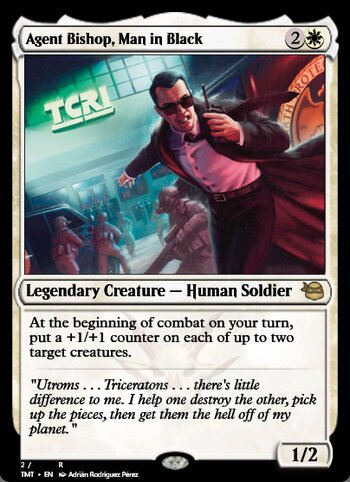 Agent Bishop, Man in Black