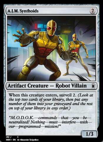 A.I.M. Synthoids