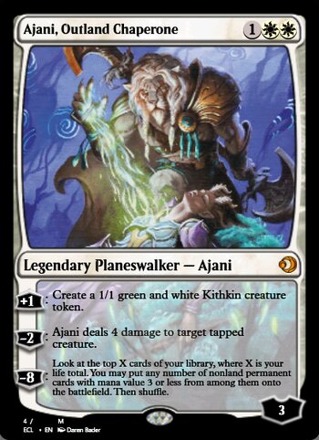 Ajani, Outland Chaperone