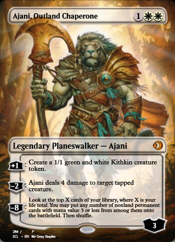 Ajani, Outland Chaperone