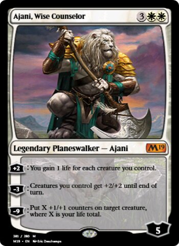 Ajani, Wise Counselor