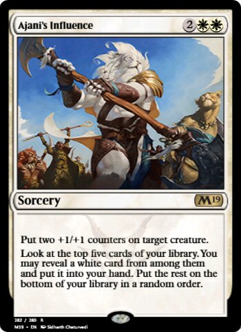 Ajani's Influence