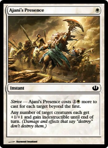Ajani's Presence