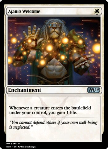 Ajani's Welcome