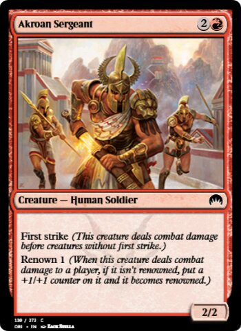 Akroan Sergeant