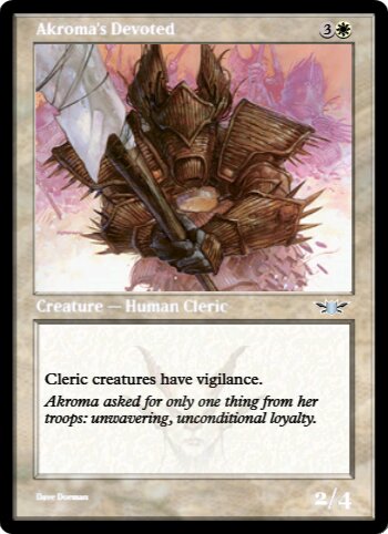 Akroma's Devoted