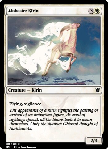 Alabaster Kirin