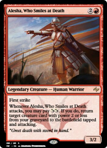 Alesha, Who Smiles at Death