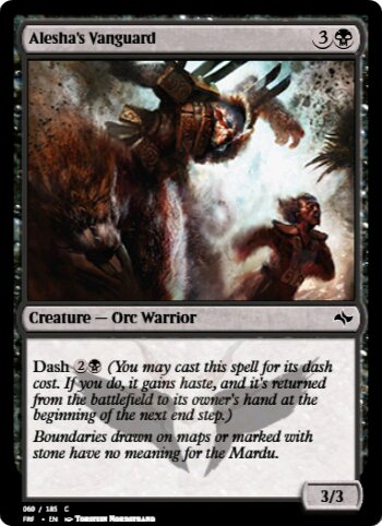 Alesha's Vanguard