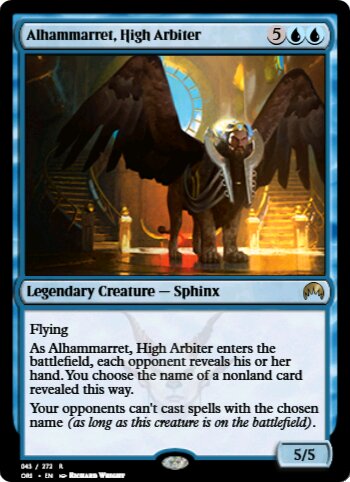 Alhammarret, High Arbiter