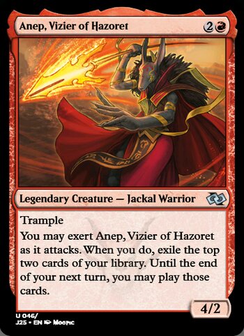 Anep, Vizier of Hazoret