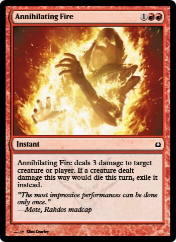 Annihilating Fire