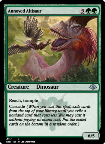 Annoyed Altisaur