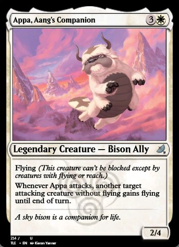 Appa, Aang's Companion
