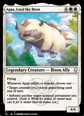 Appa, Loyal Sky Bison