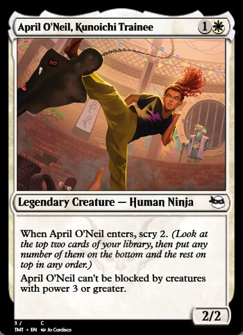 April O'Neil, Kunoichi Trainee