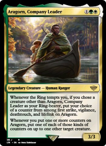 Aragorn, Company Leader