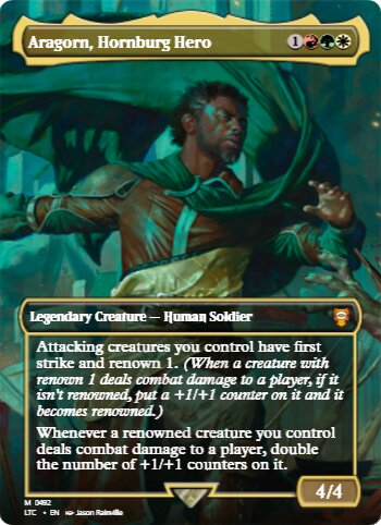 Aragorn, Hornburg Hero