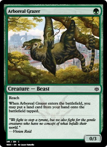 Arboreal Grazer