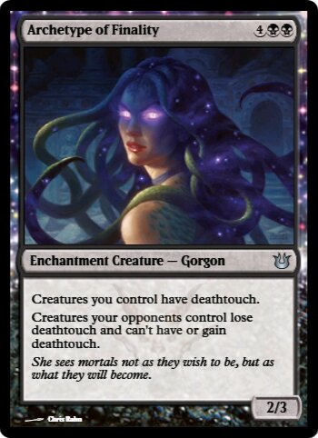Archetype of Finality