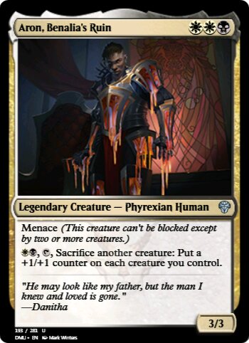 Aron, Benalia's Ruin