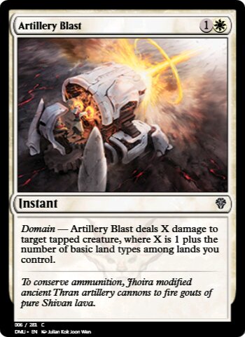 Artillery Blast